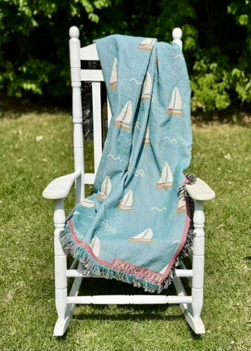 Sailboat Blanket