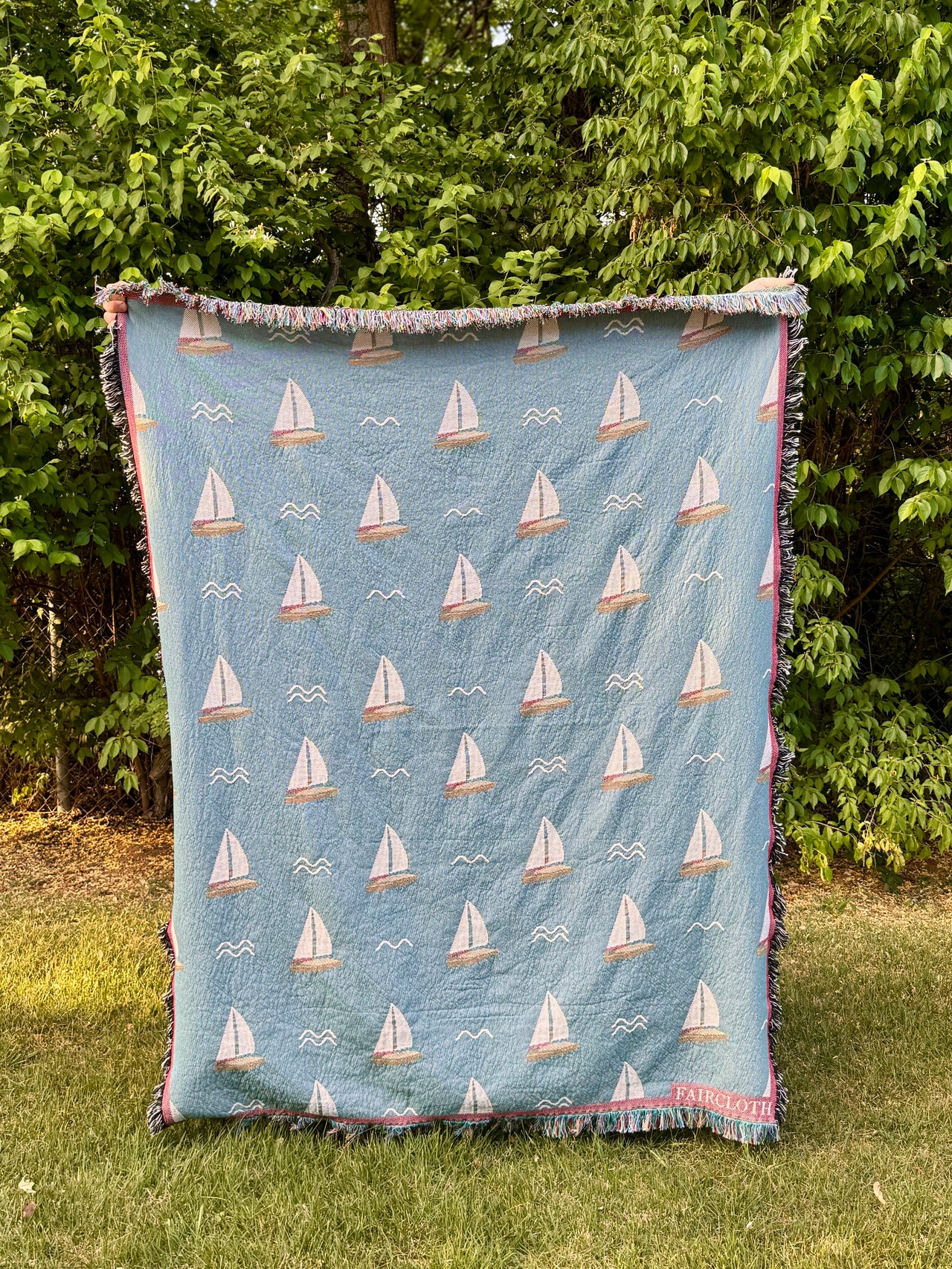 Sailboat Blanket
