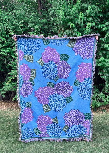 Hydrangea Blanket